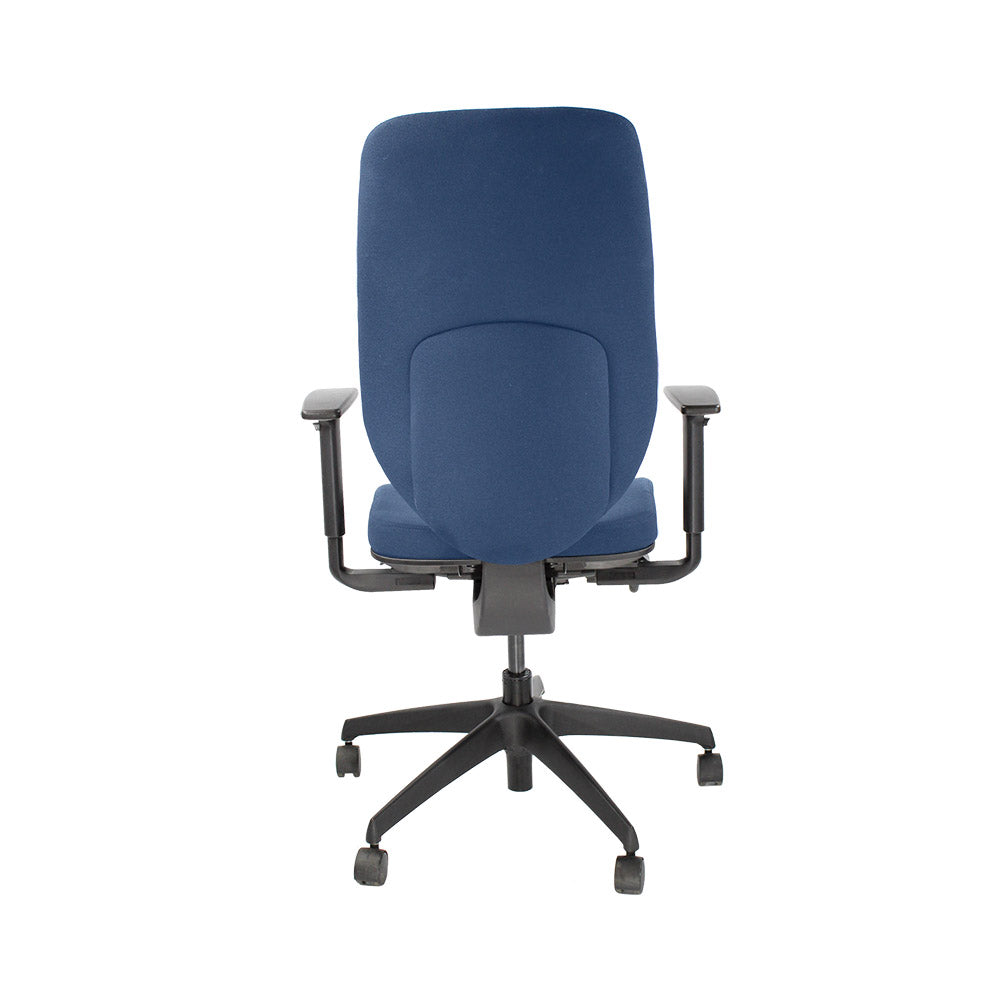 <tc>Boss Design</tc>: Key Task Chair - Nieuwe blauwe stof - Gereviseerd