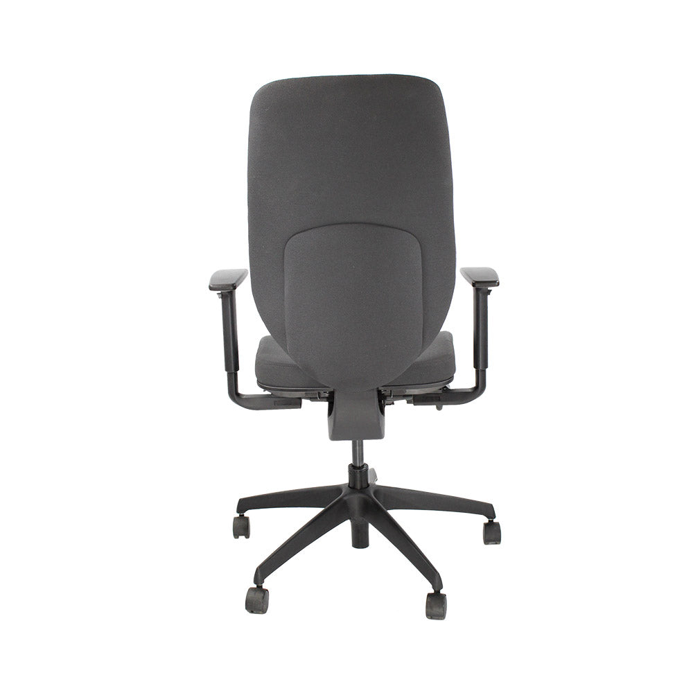 <tc>Boss Design</tc>: Key Task Chair - Nieuwe grijze stof - Gereviseerd