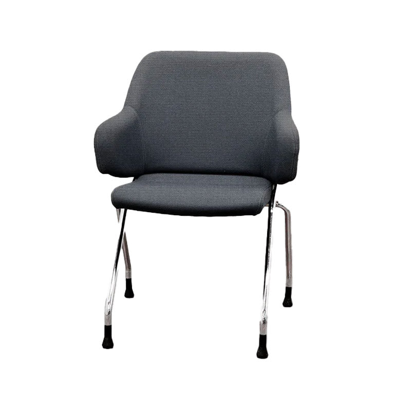 Boss Design: Skoot Meeting Chair in Grey Fabric - Refurbished