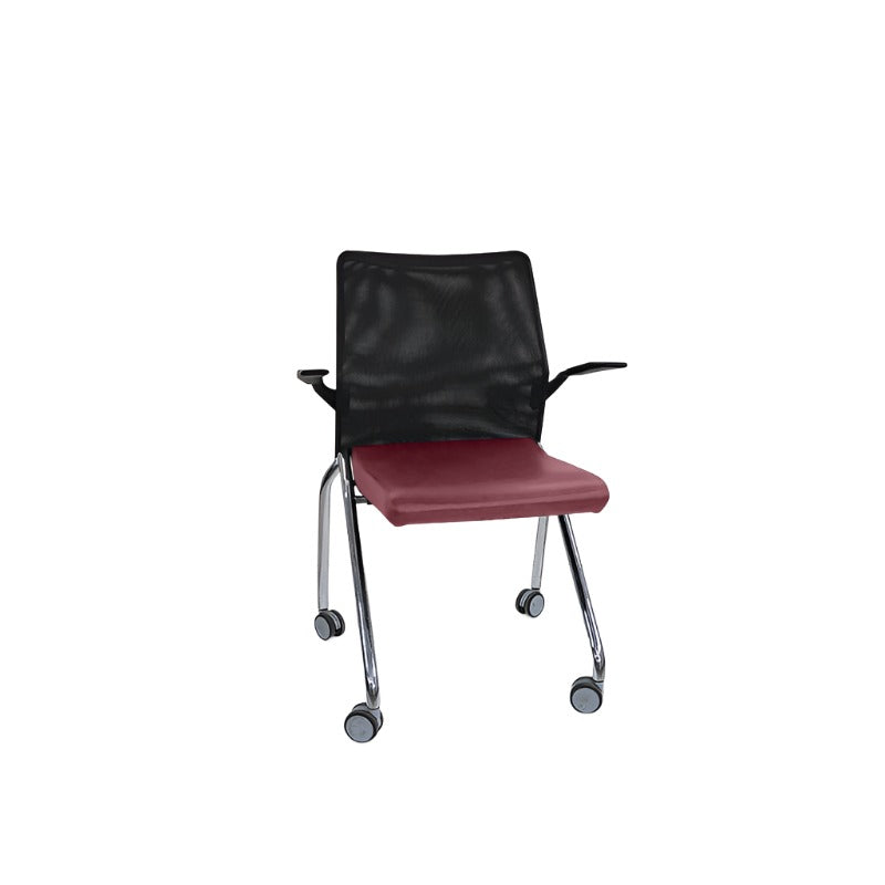 <tc>Boss Design</tc>: Zwarte opvouwbare stoel met armleuningen - Gereviseerd