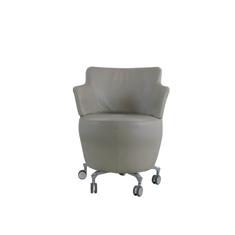 Orangebox: TARN -01 Lederen stoel - Gerenoveerd