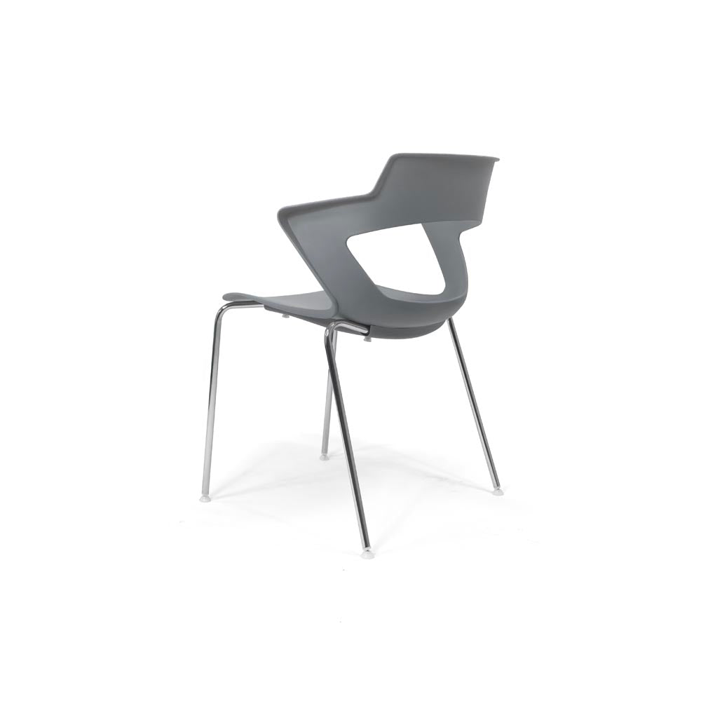 Elite: Taurus Chair in Gray - Gerenoveerd