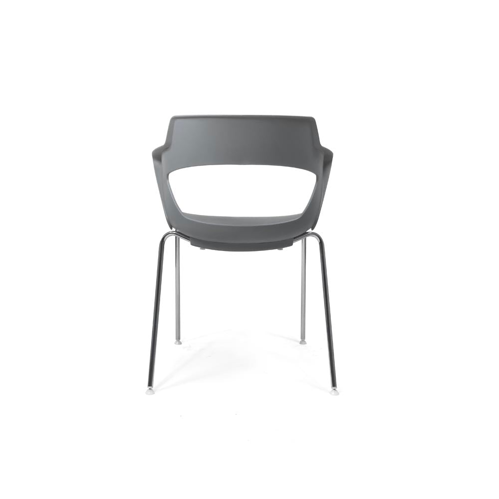 Elite: Taurus Chair in Gray - Gerenoveerd