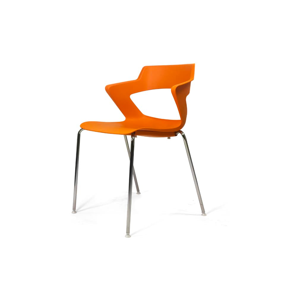 Elite: Taurus Chair In Orange - Refurbished
