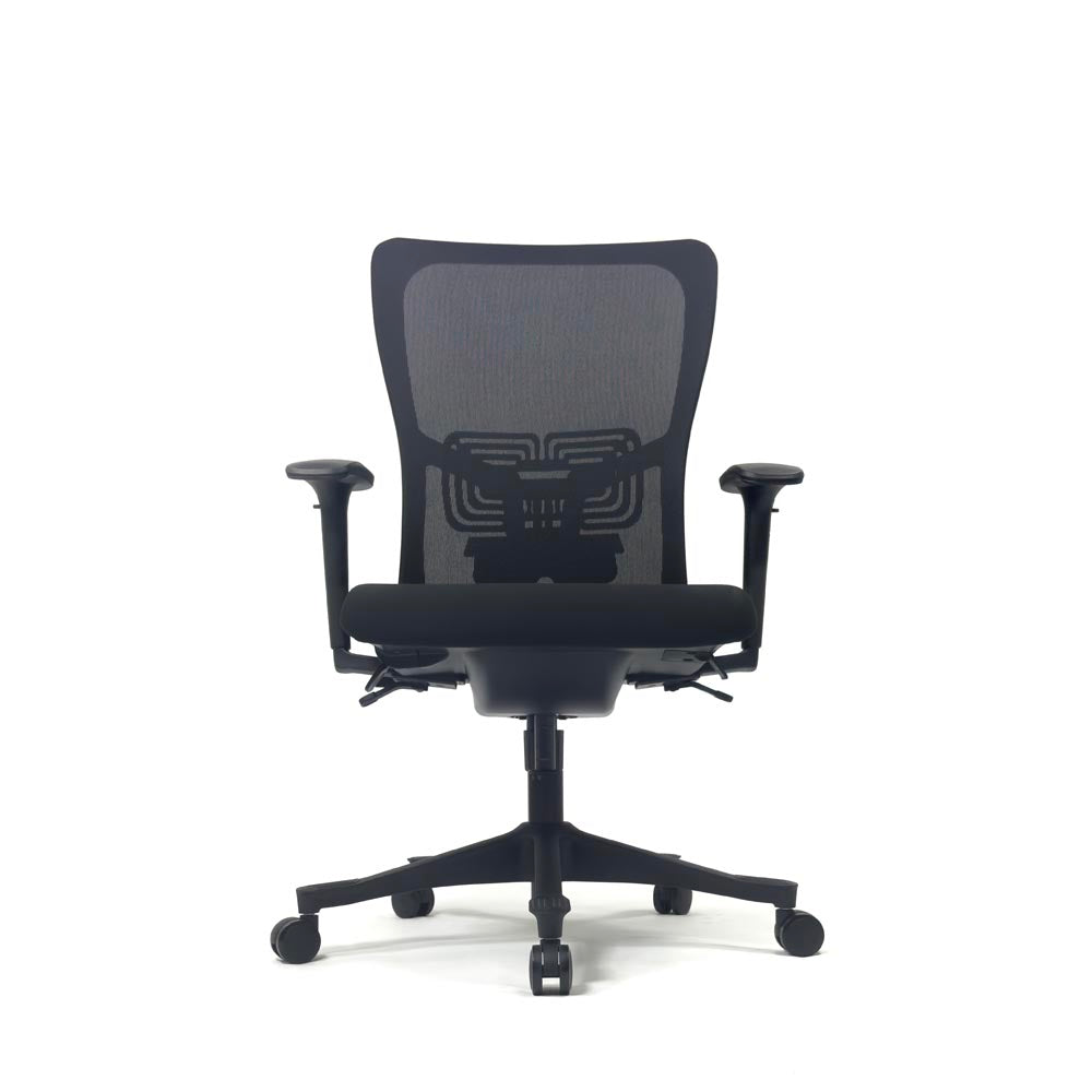 Haworth: Zody Task Chair In Black Fabric - Refurbished