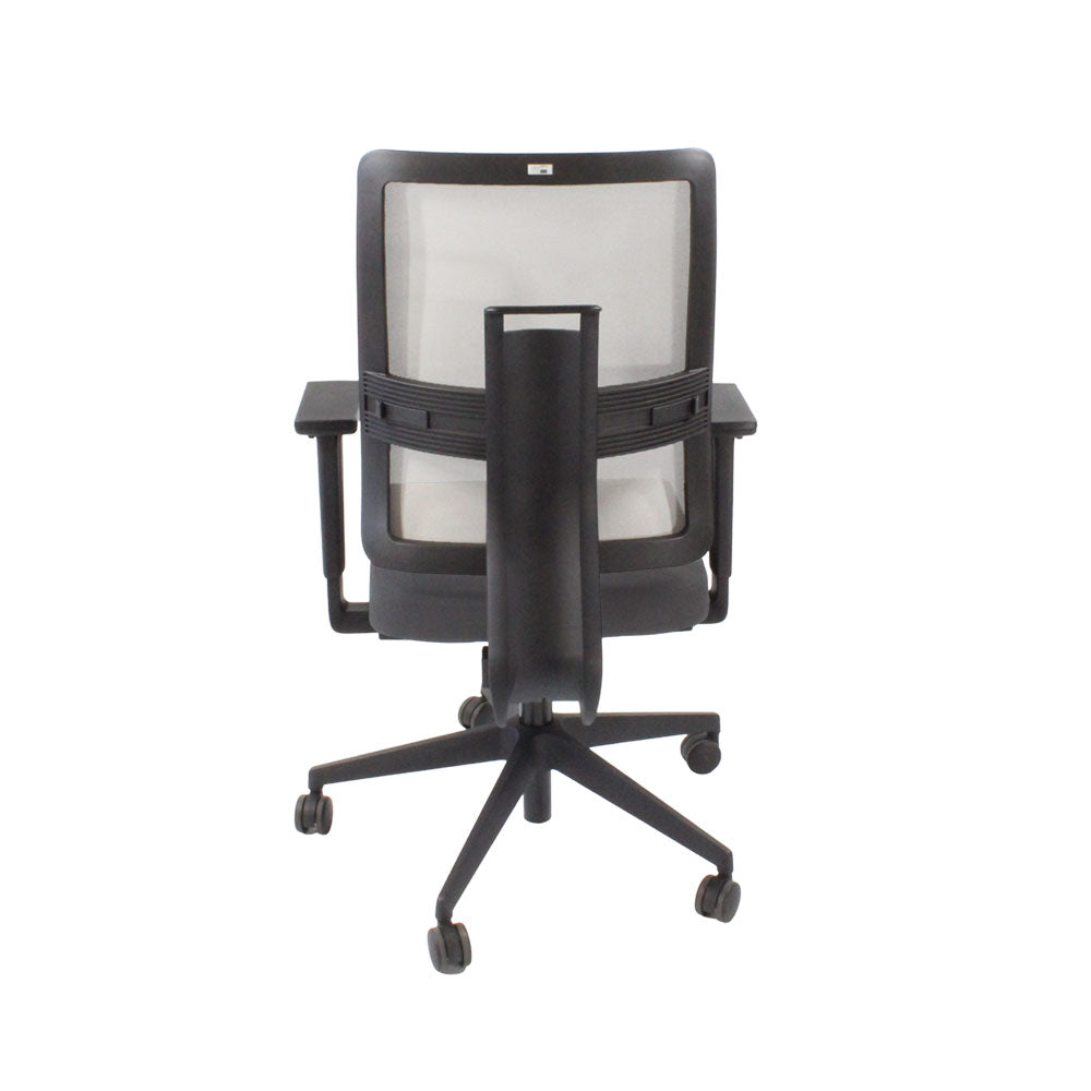 Viasit: Toleo Mesh Back Task Chair In Grey Fabric - Refurbished