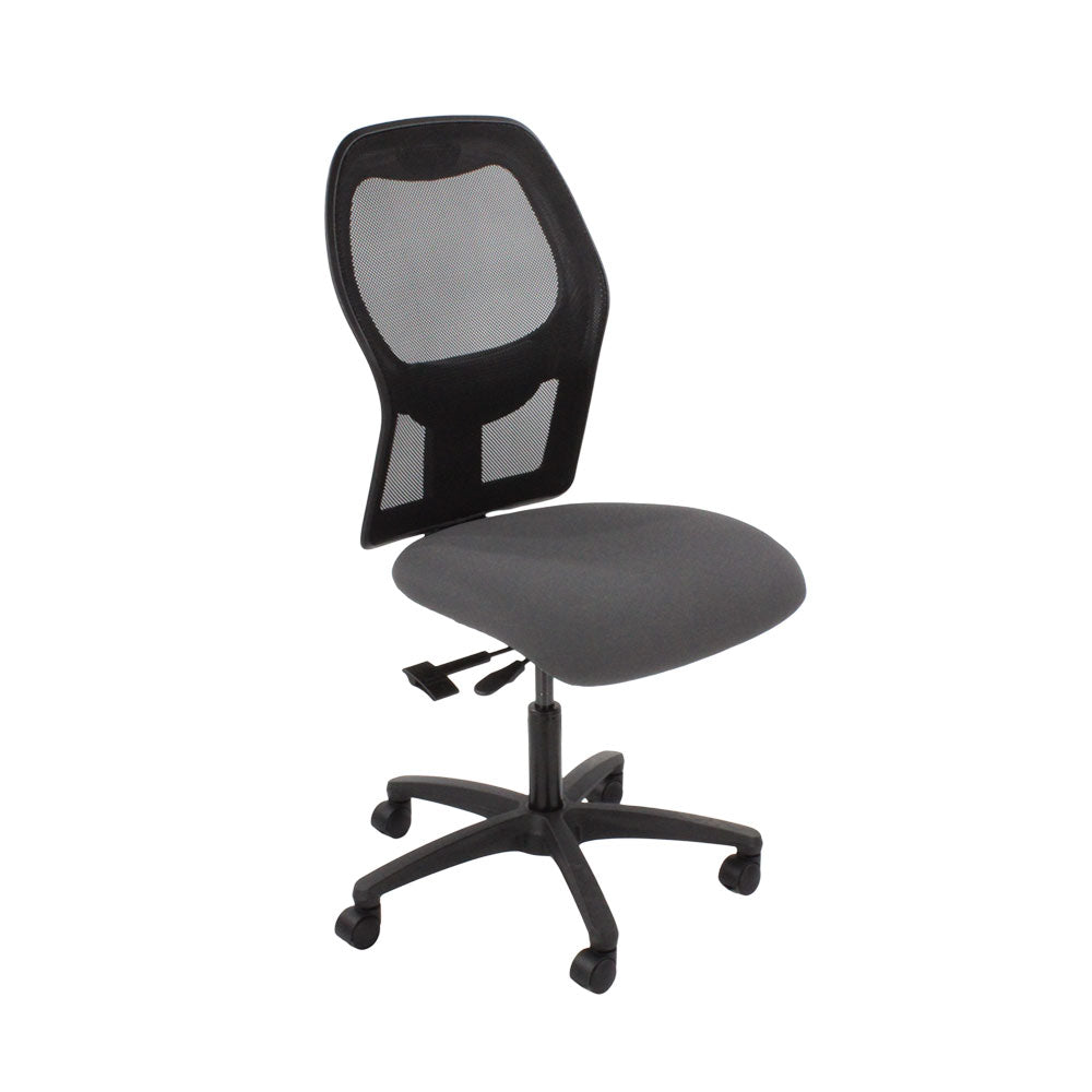 Ahrend: 160 Type Task Chair in Grey Fabric Without Arms - Refurbished