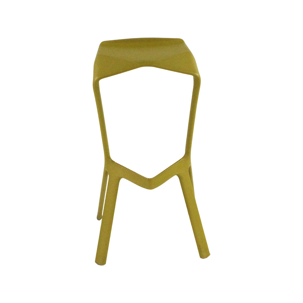 Plank: Miura Stool in Yellow Green - Refurbished