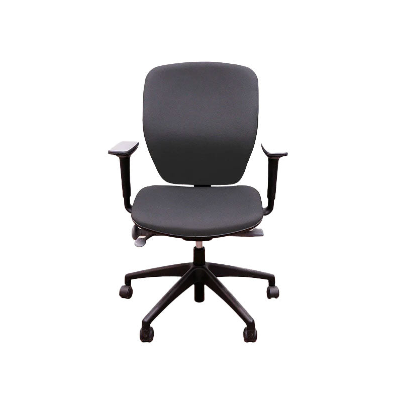 Orangebox: Joy-02 Task Chair in Grey Fabric - Refurbished