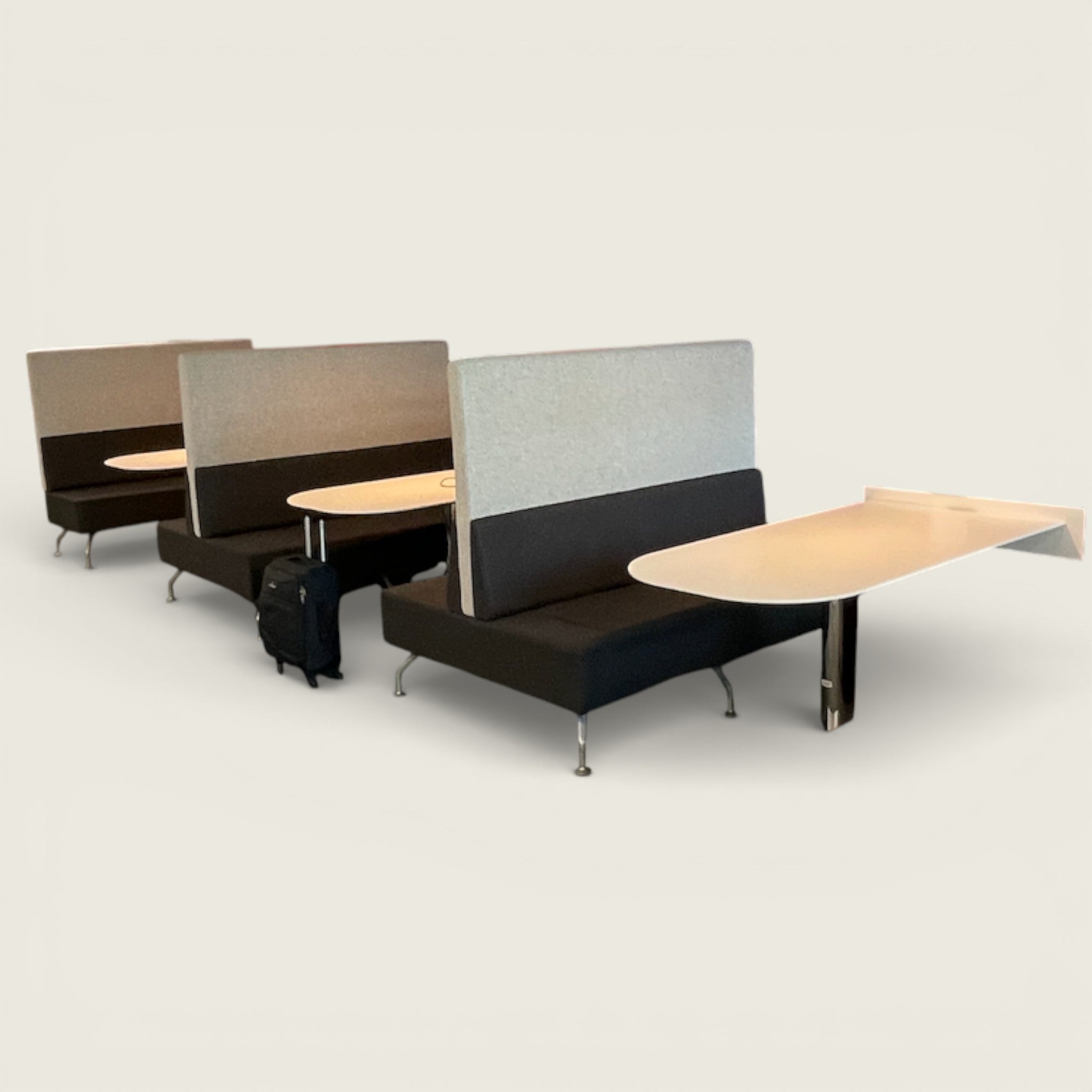 Orangebox: Perimeter High-Back Seating (Banquette / Wall-Mounted Booth Seating)- Refurbished