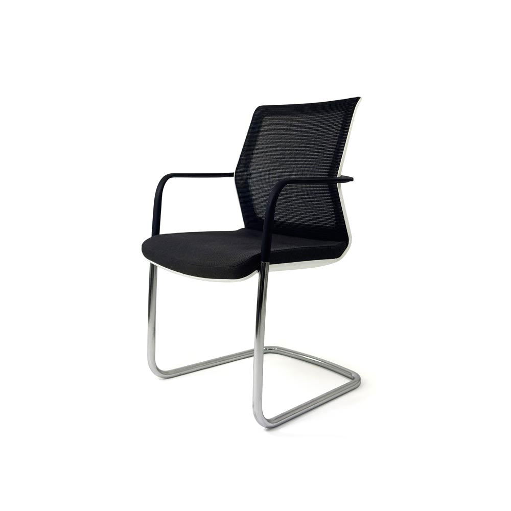 Orangebox: Workday Meeting Chair In Black Fabric - Refurbished
