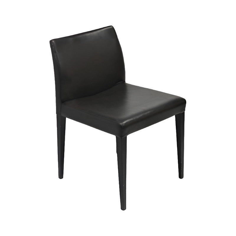 Poltrona Frau: Liz stoel met houten frame - opgeknapt