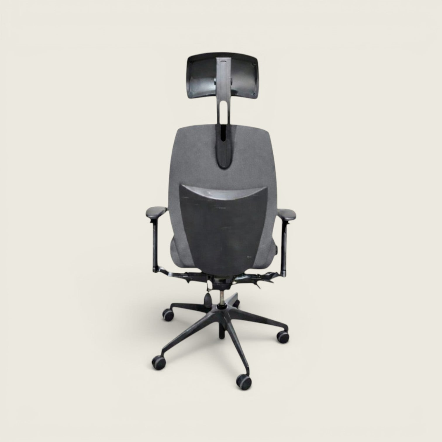 Posturite: Positiv Plus High Back with Headrest In Gray - Refurbished