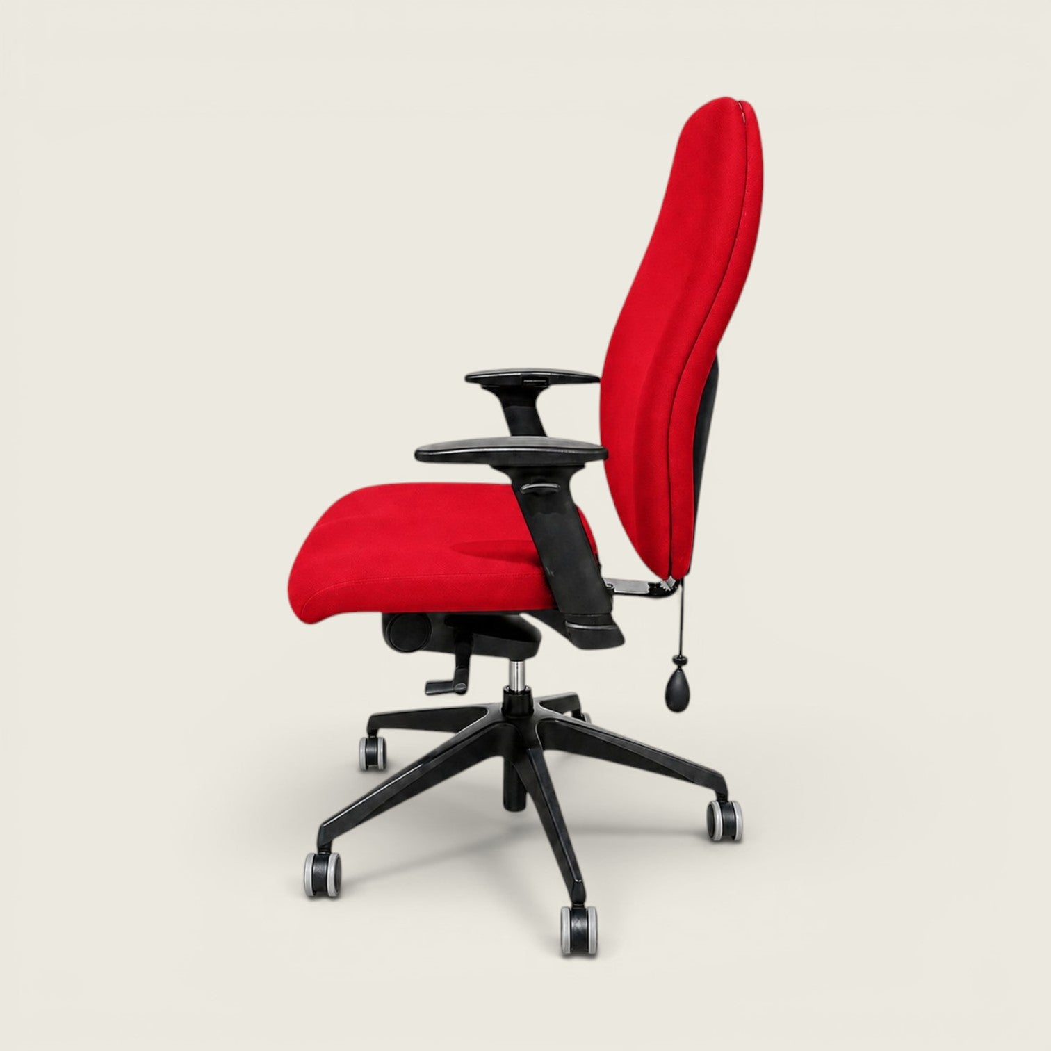 Posturite: Task Chair in Red - Refurbished - Office Chairs