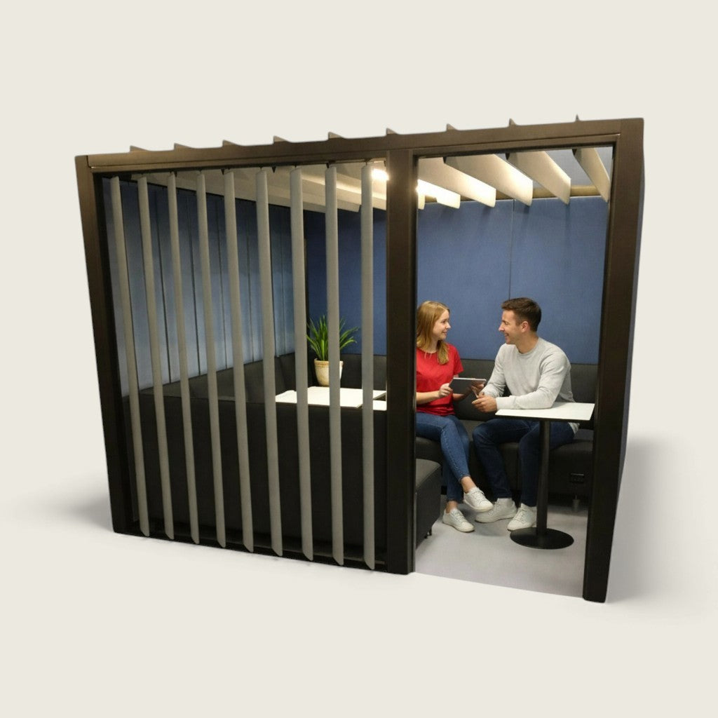 <tc>Senator</tc>Voordelen van het Cellpod Cabana Shell akoestische plafond - Gerenoveerd