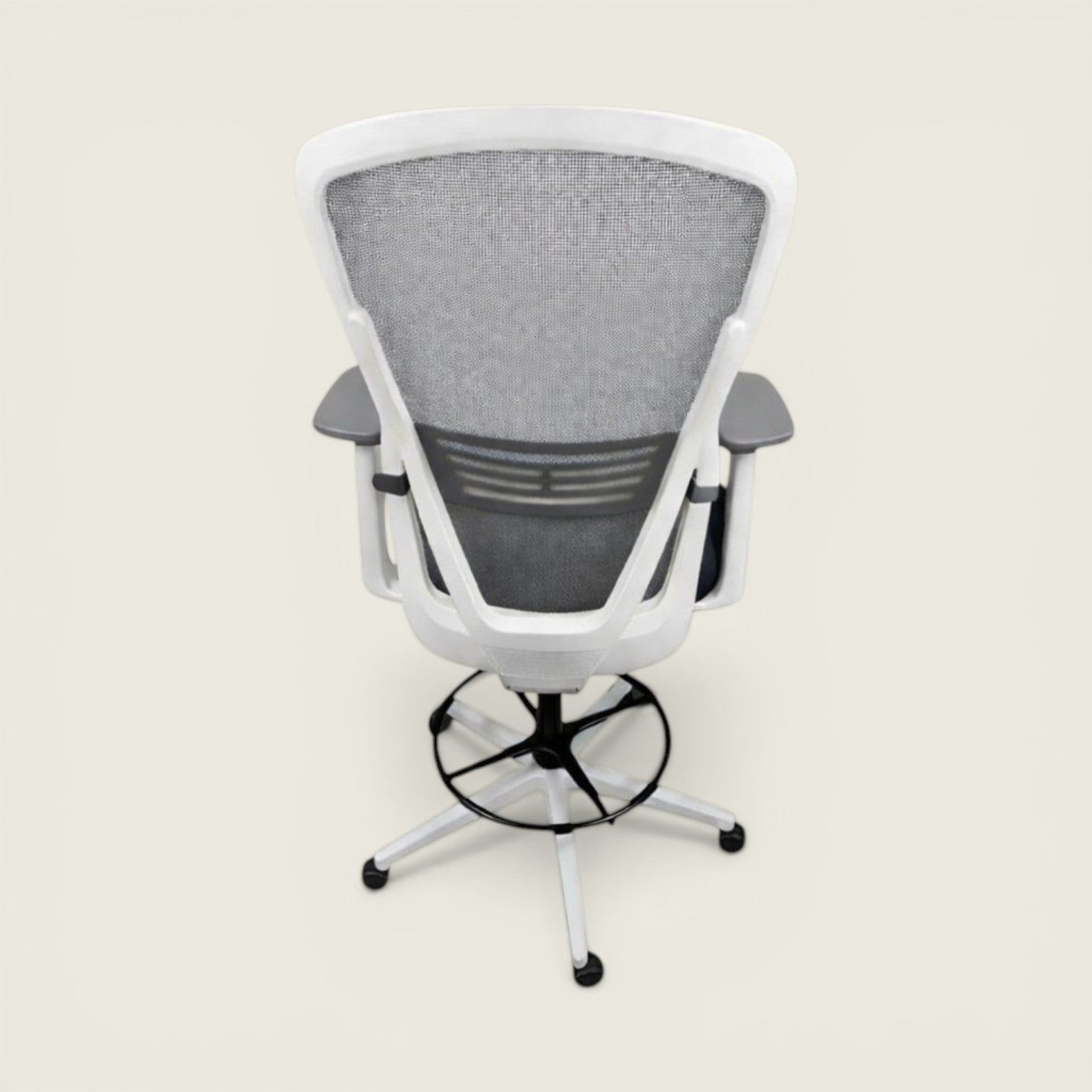 Senator: Ousby Draughtsman Chair in Gray - Refurbished