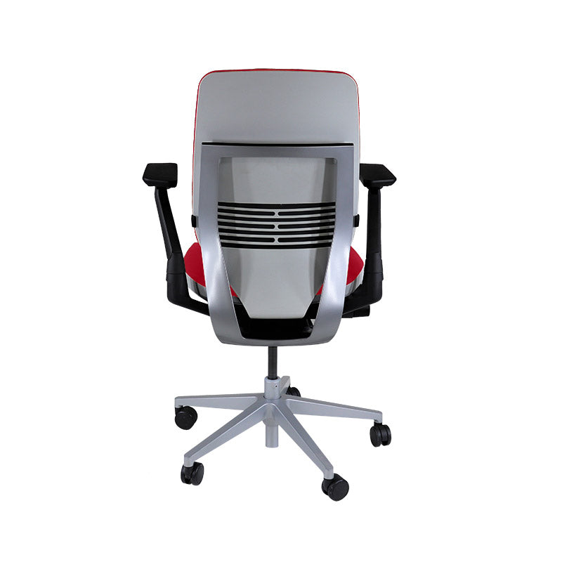 Steelcase: Gesture Ergonomic Office Chair - Red Fabric - Refurbished