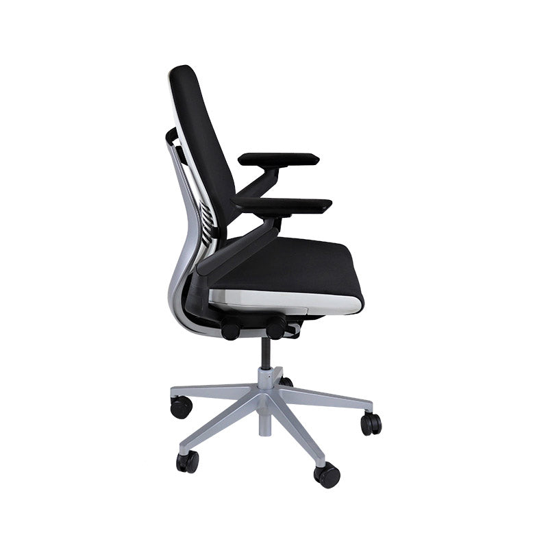 <tc>Steelcase</tc>: Gesture Ergonomische Bureaustoel - Grijze Stof - Gereviseerd