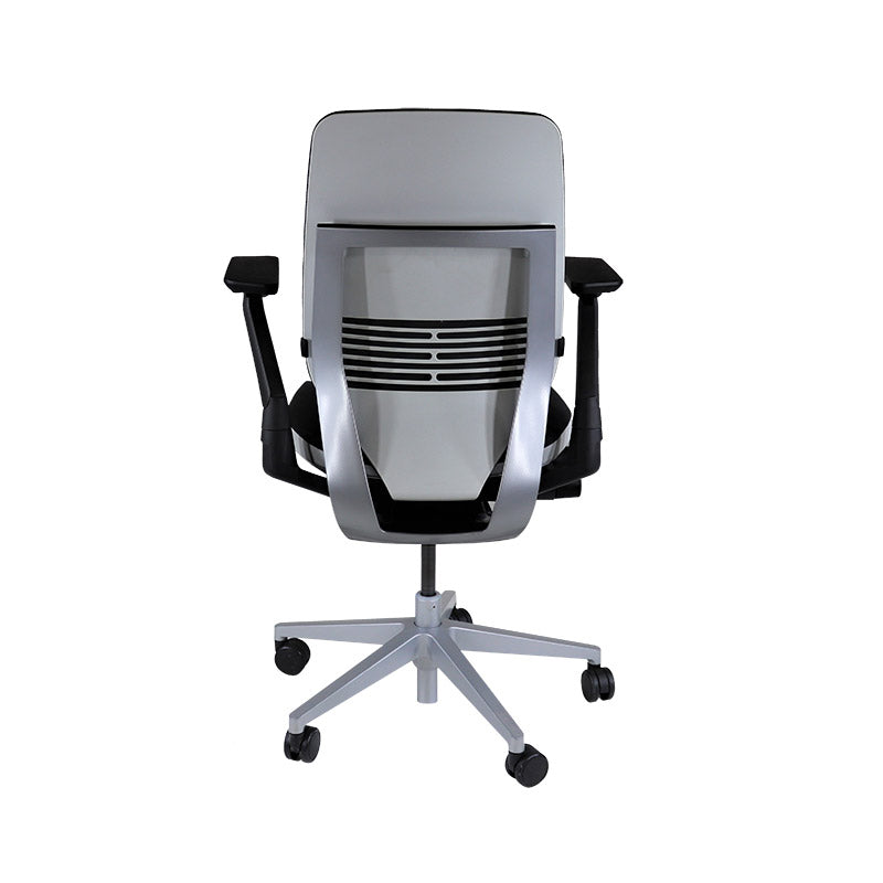 <tc>Steelcase</tc>: Gesture Ergonomische Bureaustoel - Grijze Stof - Gereviseerd