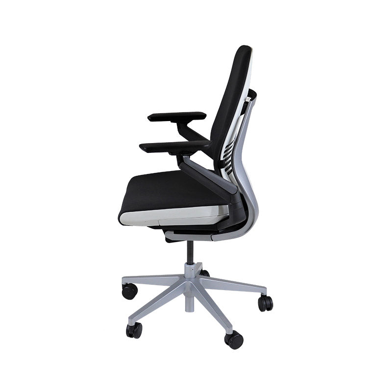 <tc>Steelcase</tc>: Gesture Ergonomische Bureaustoel - Grijze Stof - Gereviseerd