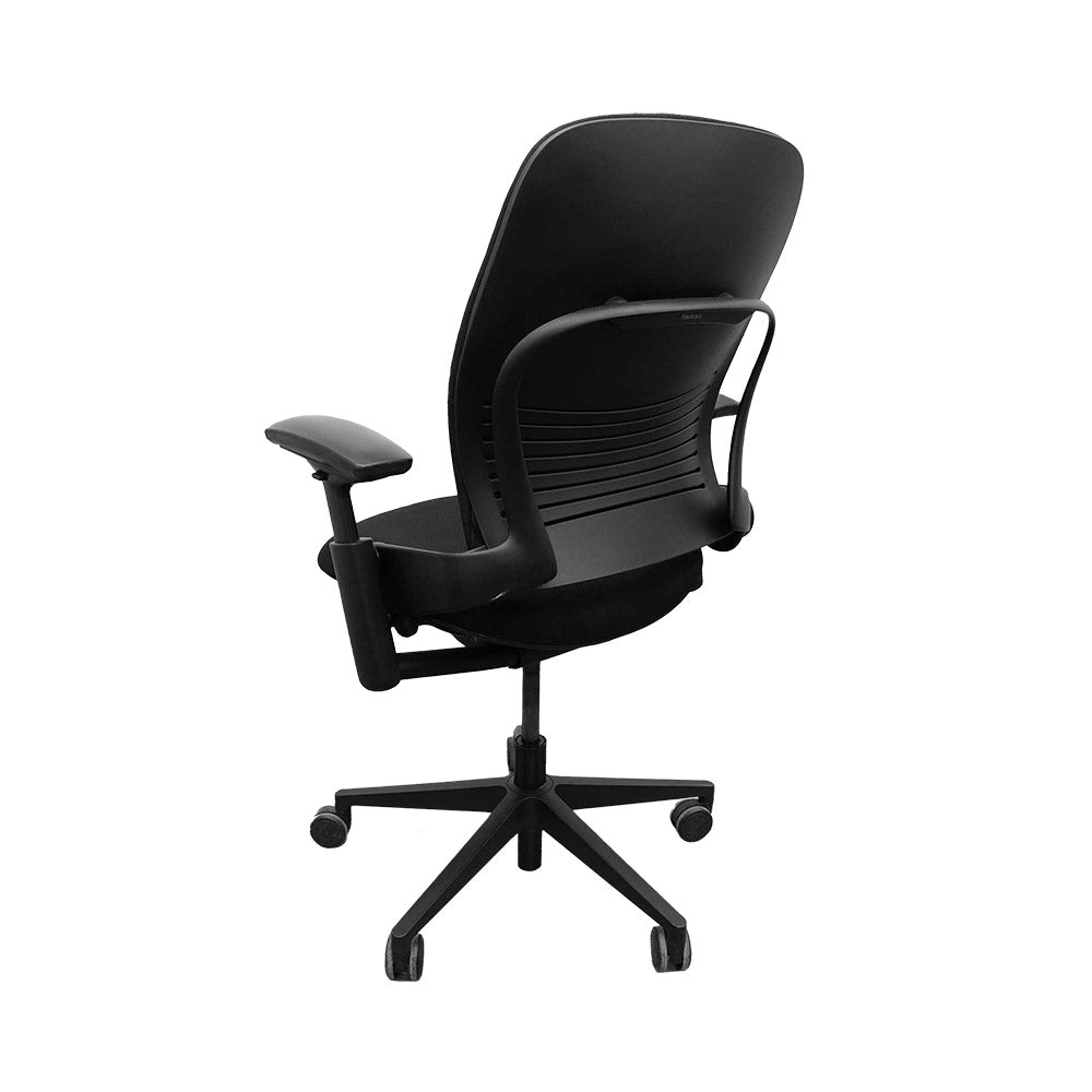 Steelcase: Leap V2 Office Chair Height Adjustable Arm Only - Black Fabric - Refurbished