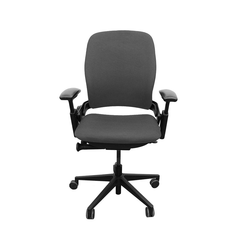 Steelcase: Leap V2 Office Chair - Grey Fabric - Refurbished