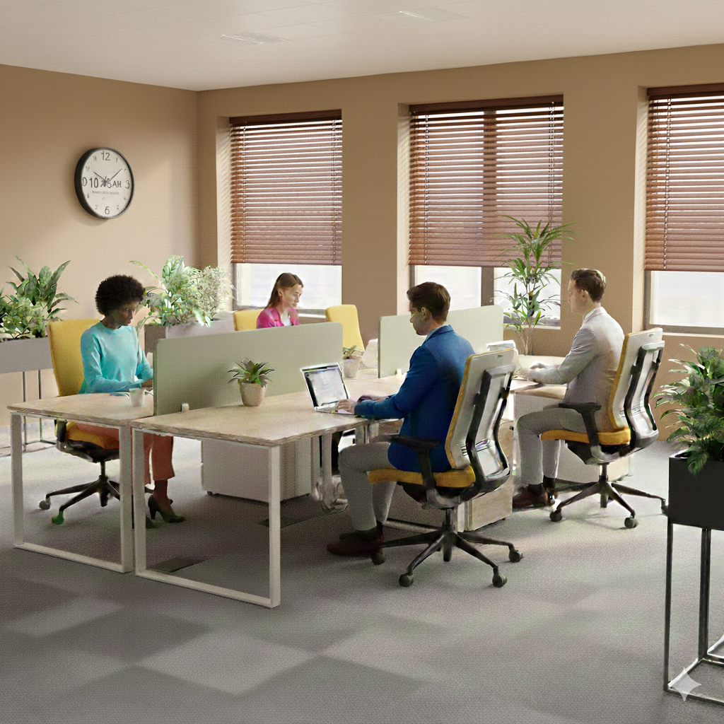 Techo: Sidiz T550 Yellow Task Chair - Refurbished