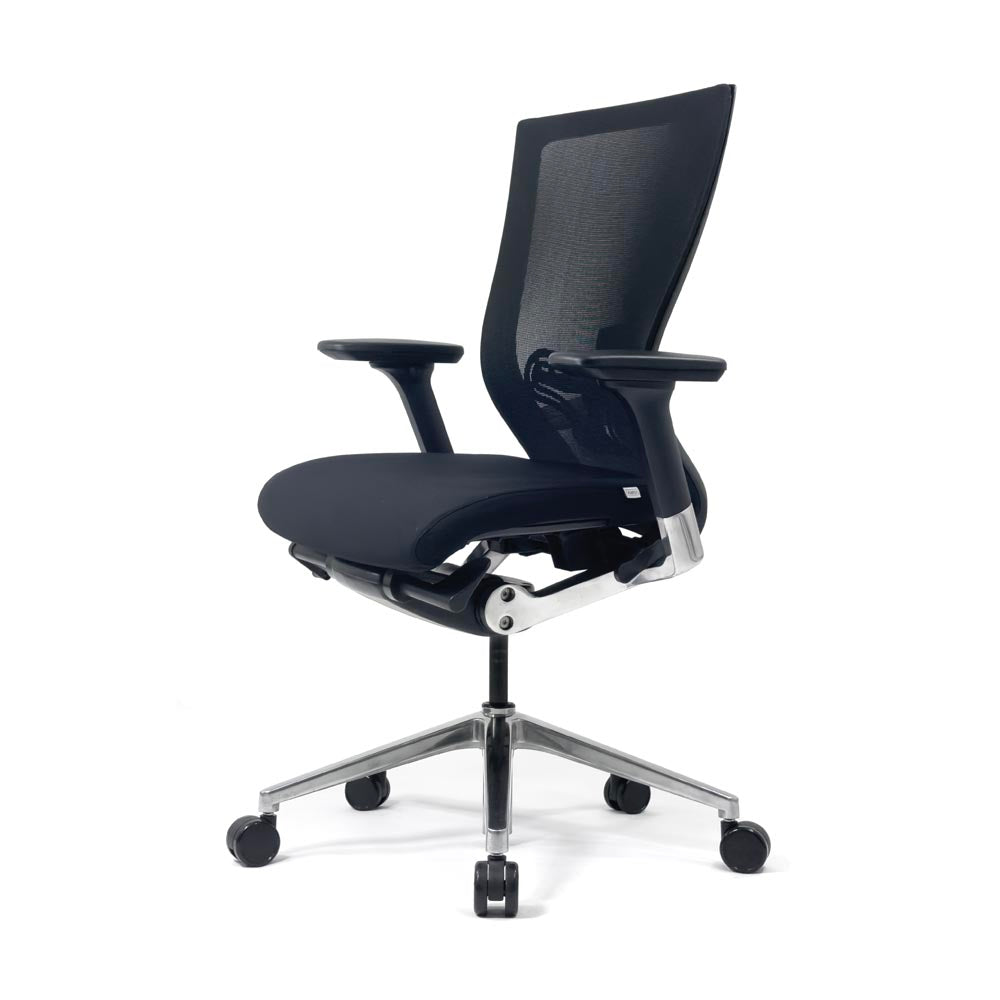 Techo: Sidiz Task Chair In Black Fabric - Refurbished