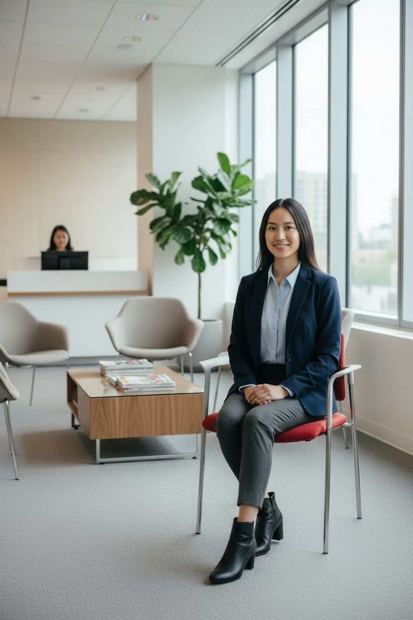 <tc>Boss Design</tc>: Torasen Kyos Bezoekersfauteuil - Gereviseerd