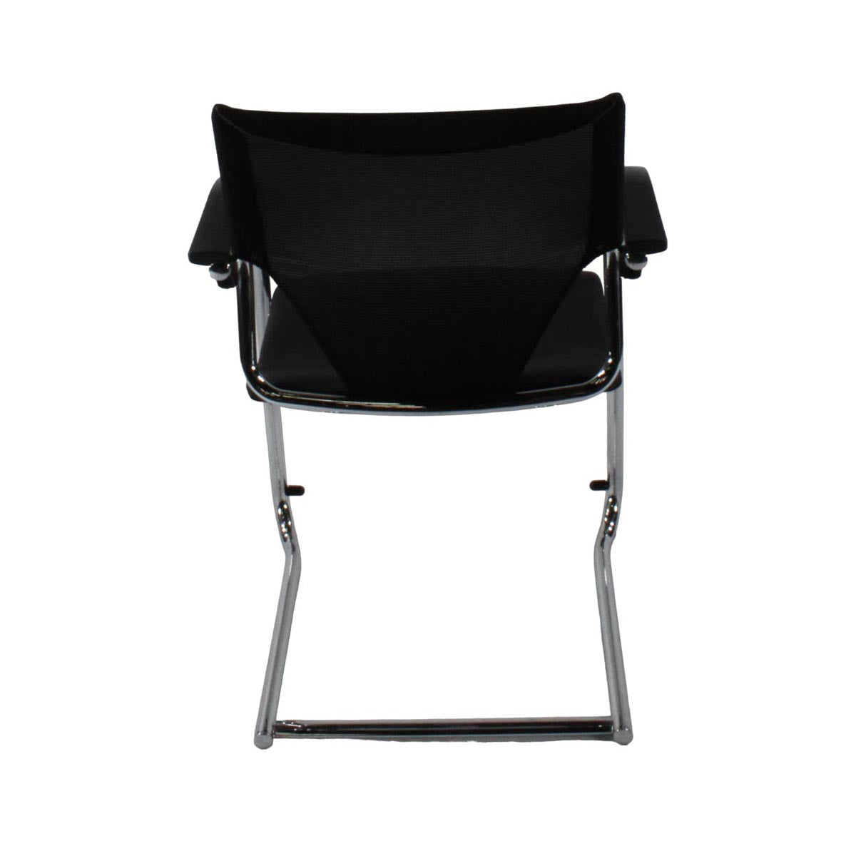 Wilkhahn: 287/81 Modus Executive Cantilever Chair in Mesh Back - Gerenoveerd