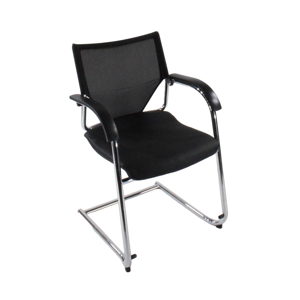 Wilkhahn: 287/81 Modus Executive Cantilever Chair in Mesh Back - Gerenoveerd
