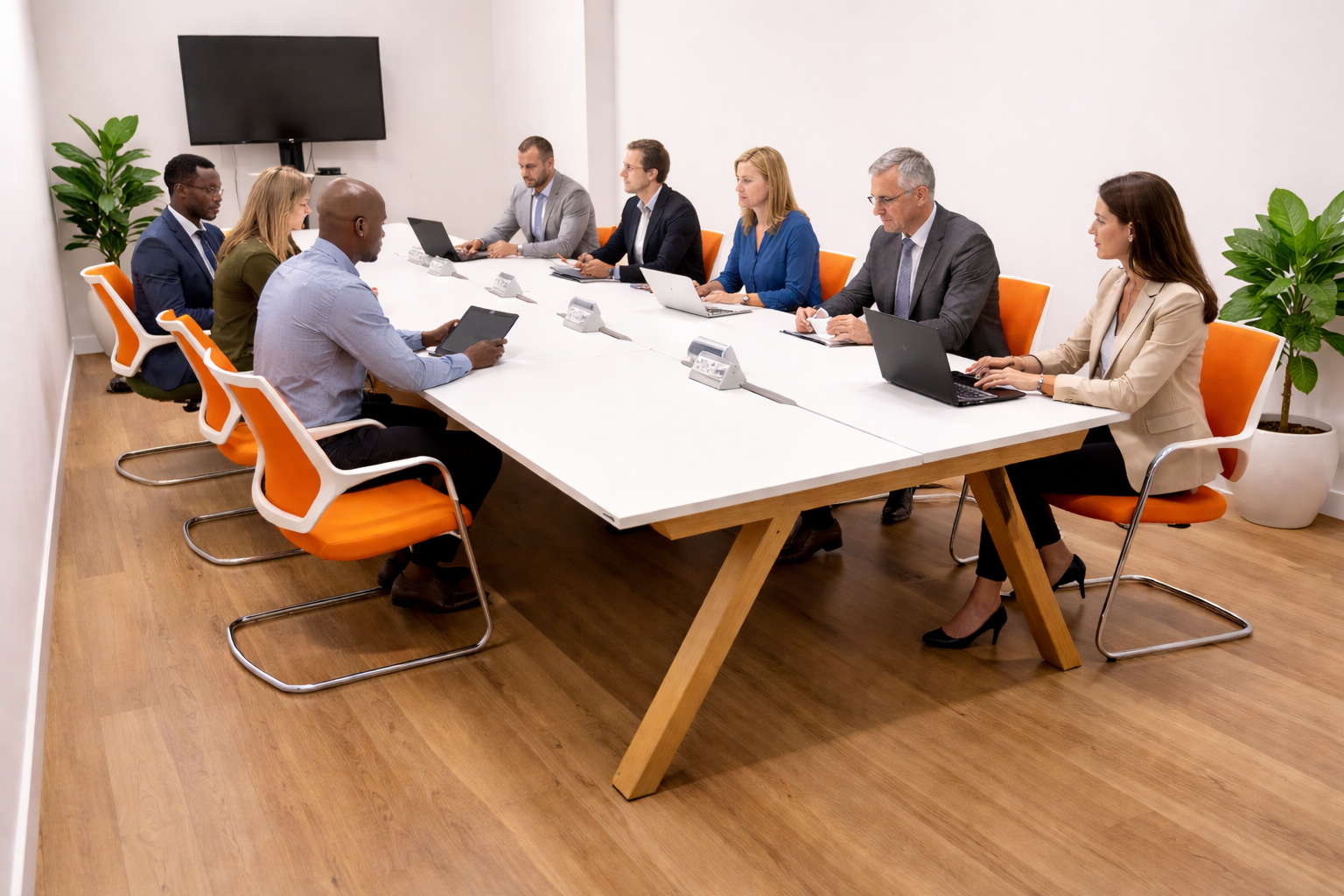 Orangebox: Zwart en groen, weg van het bureau (AFTD) stand met hoge rugleuning - gerenoveerd