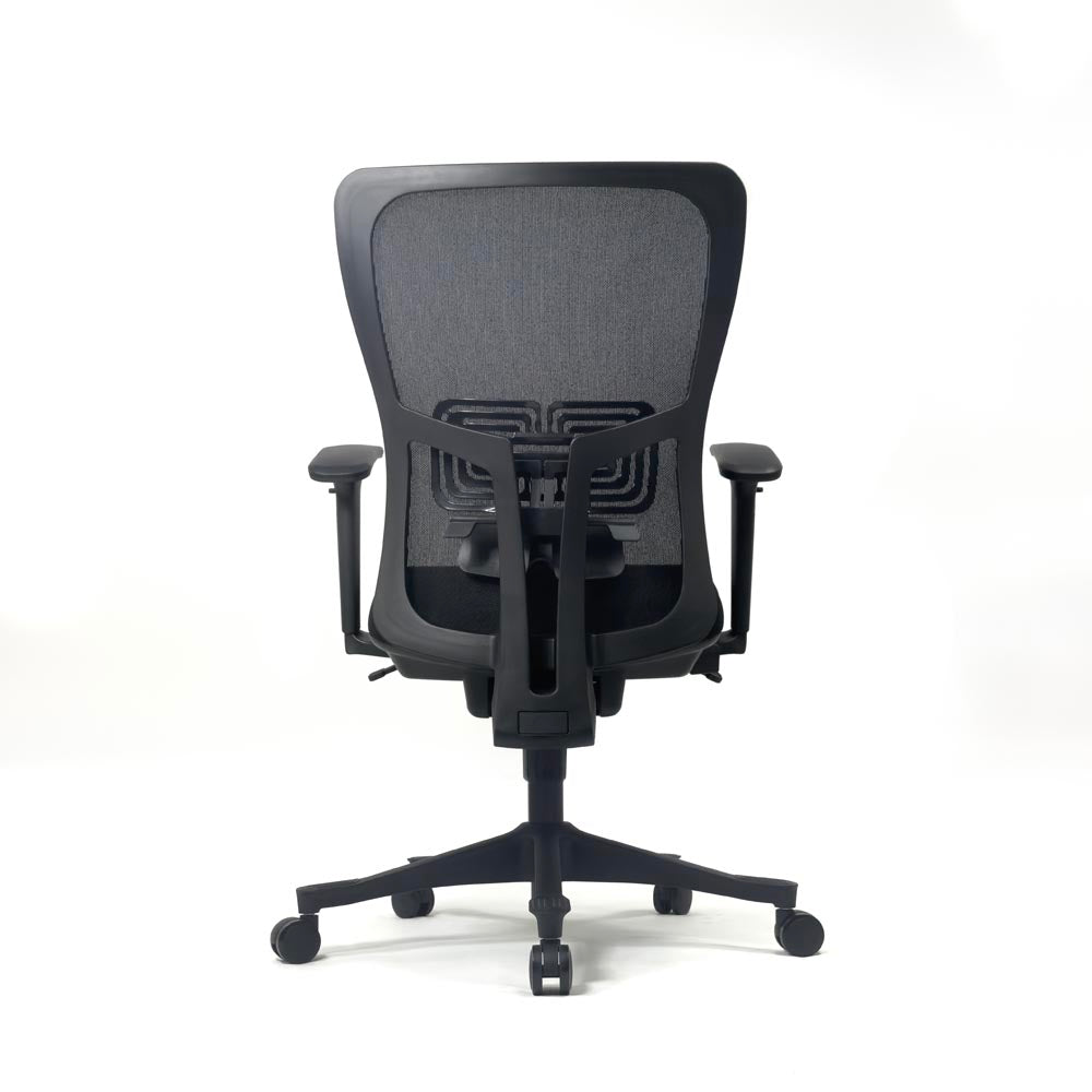 Haworth: Zody Comforto 89 Task Chair in Black Fabric/Black Frame - Refurbished