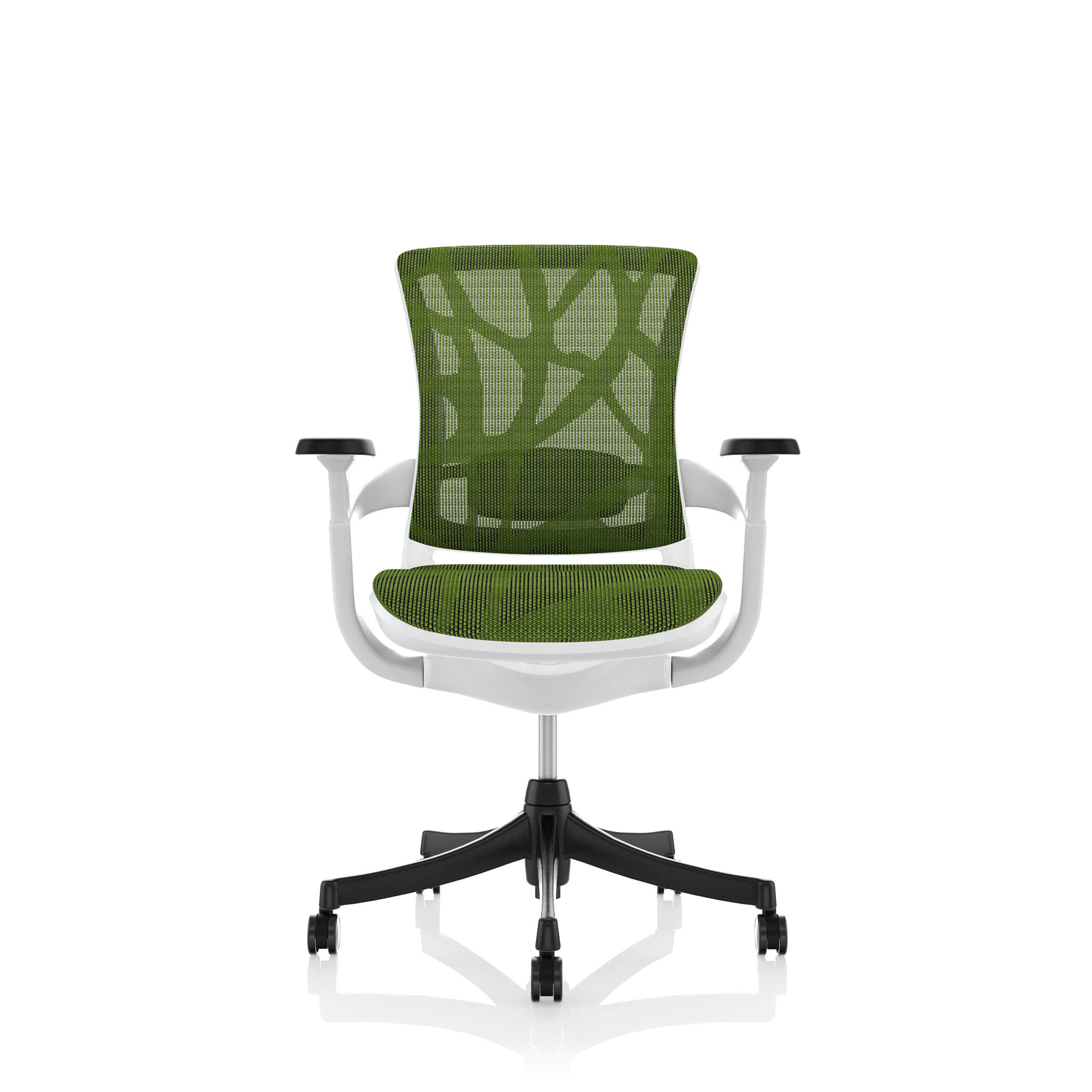 Comfort Seating: Skate Task Chair in Green and White - Refurbished