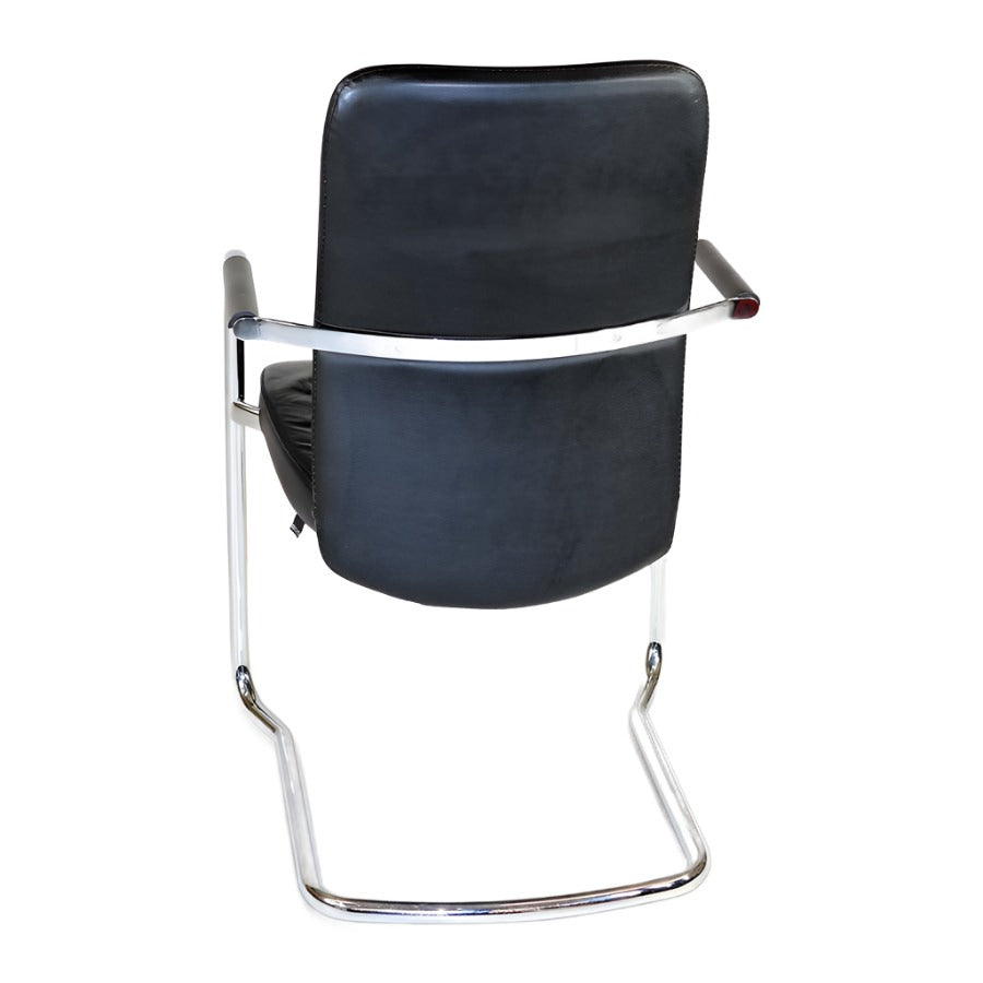 GDB: Meeting Chair in Leather - Refurbished