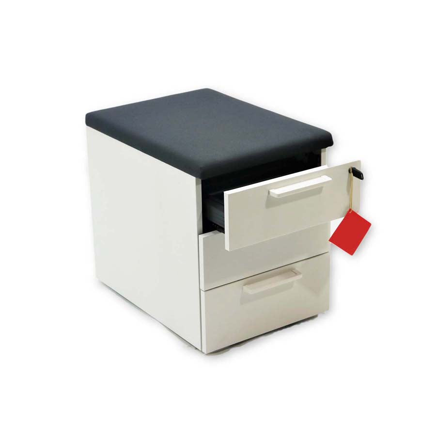 Steelcase: Mobile Pedestal with Seat Feature - Refurbished