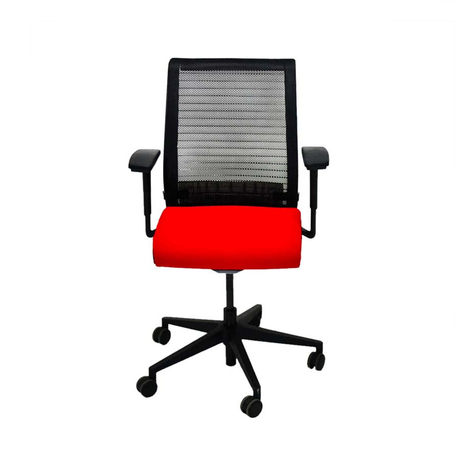 <tc>Steelcase</tc>: <tc>Think V1</tc> Bureaustoel - Gereviseerd
