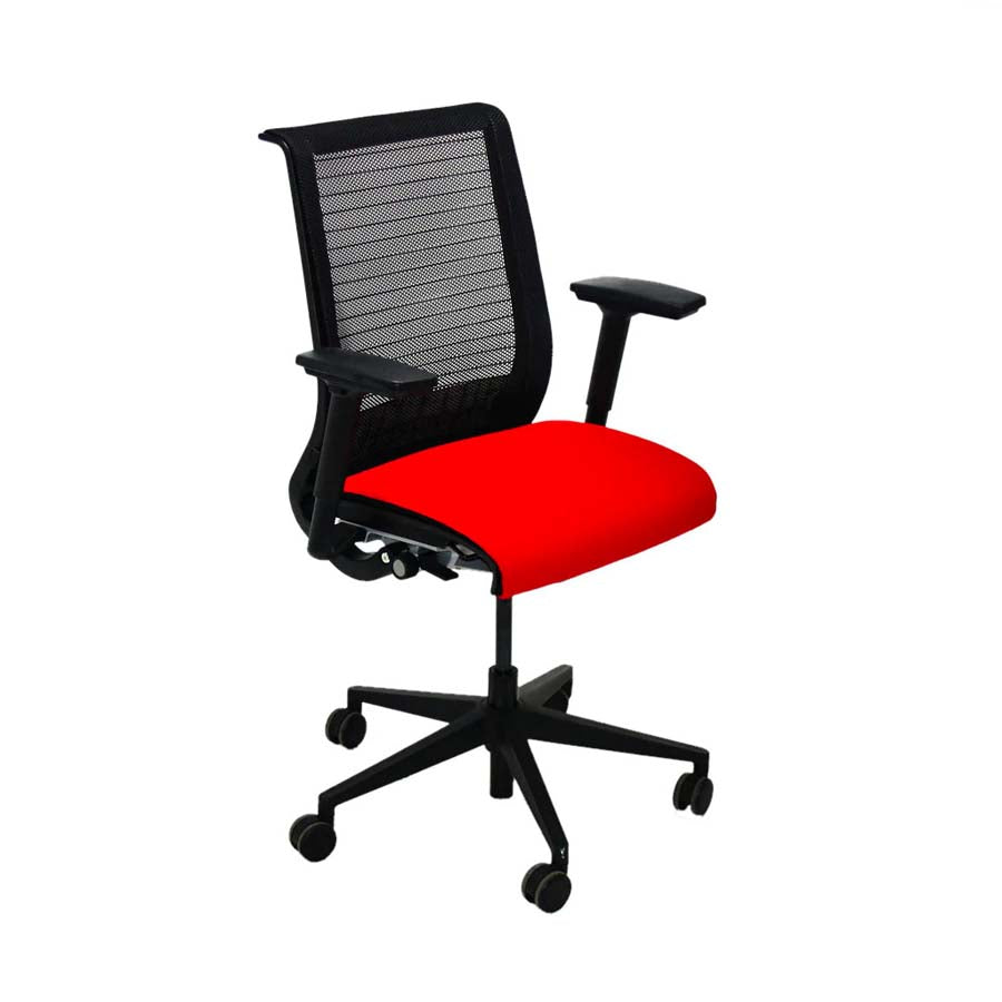 <tc>Steelcase</tc>: <tc>Think V1</tc> Bureaustoel - Gereviseerd