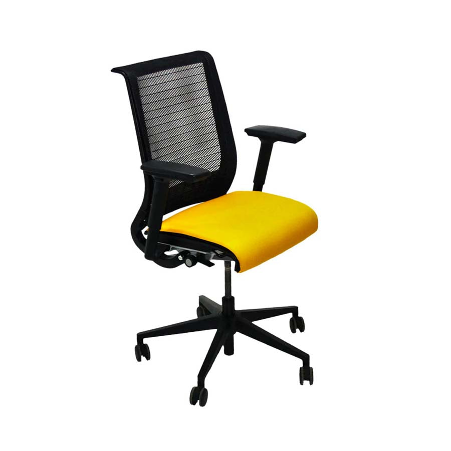 <tc>Steelcase</tc>: <tc>Think V1</tc> Bureaustoel - Gereviseerd