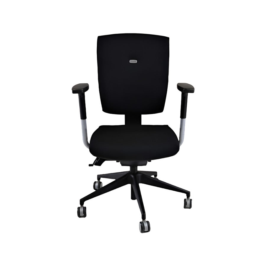Senator: Sprint Task Chair in Black Fabric - Refurbished