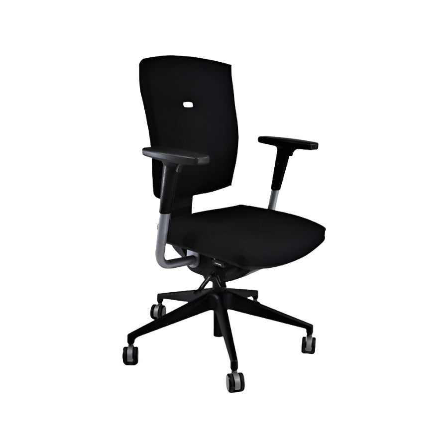 Senator: Sprint Task Chair in Black Fabric - Refurbished