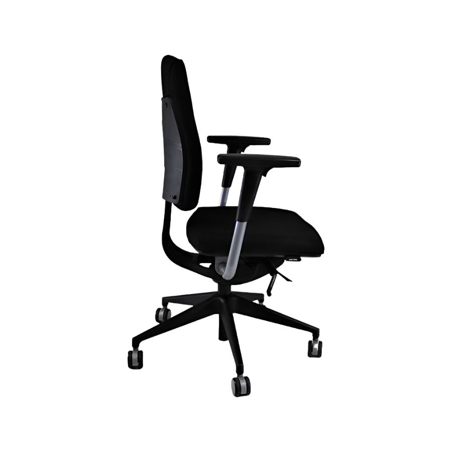 Senator: Sprint Task Chair in Black Fabric - Refurbished