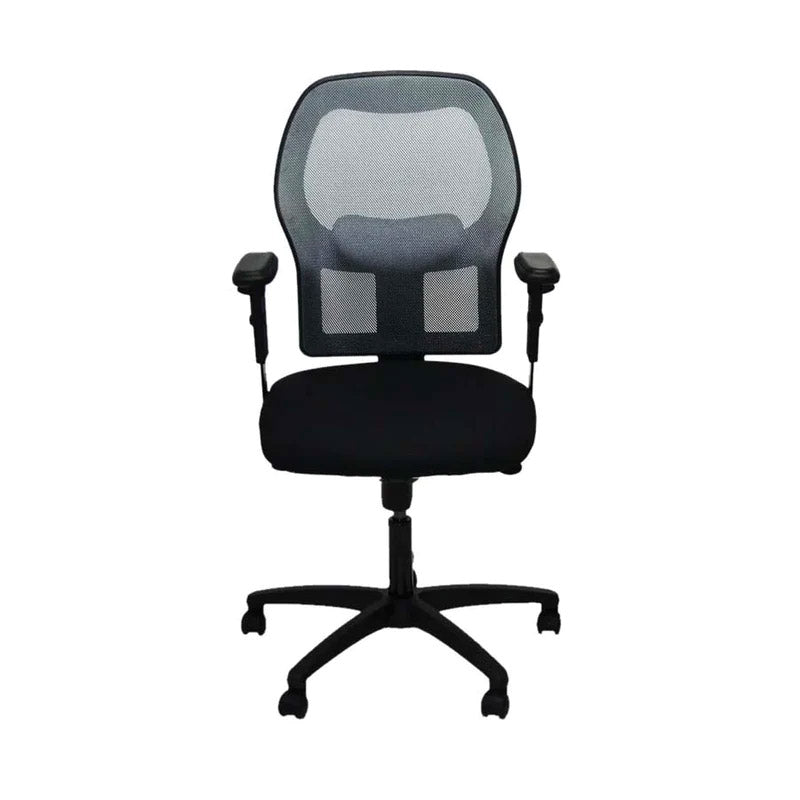 Ahrend: 160 Type Task Chair with Silver Mesh - Refurbished