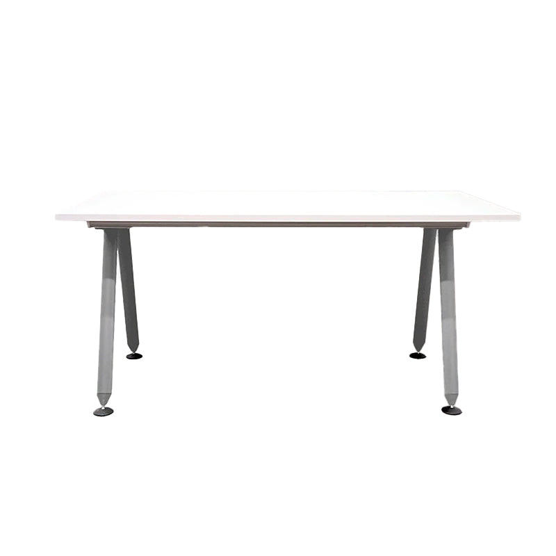 Herman Miller: Abak enkel bureau met ovale poten - gerenoveerd