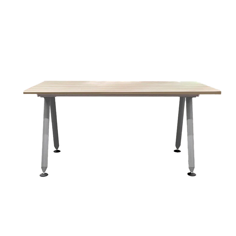 Herman Miller: Abak enkel bureau met ovale poten - gerenoveerd