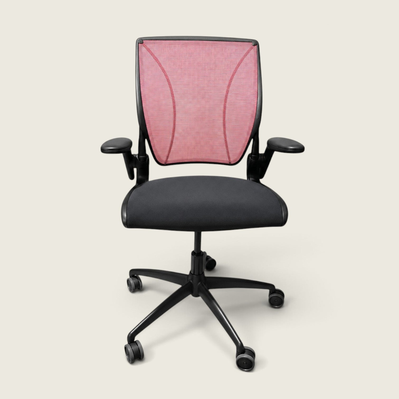 Humanscale: Diffrient World Task Chair in Red Mesh - Refurbished