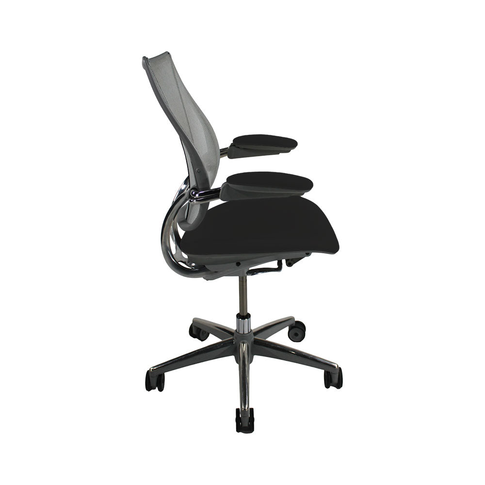 Humanscale: Liberty Task Chair in Black Leather - Refurbished