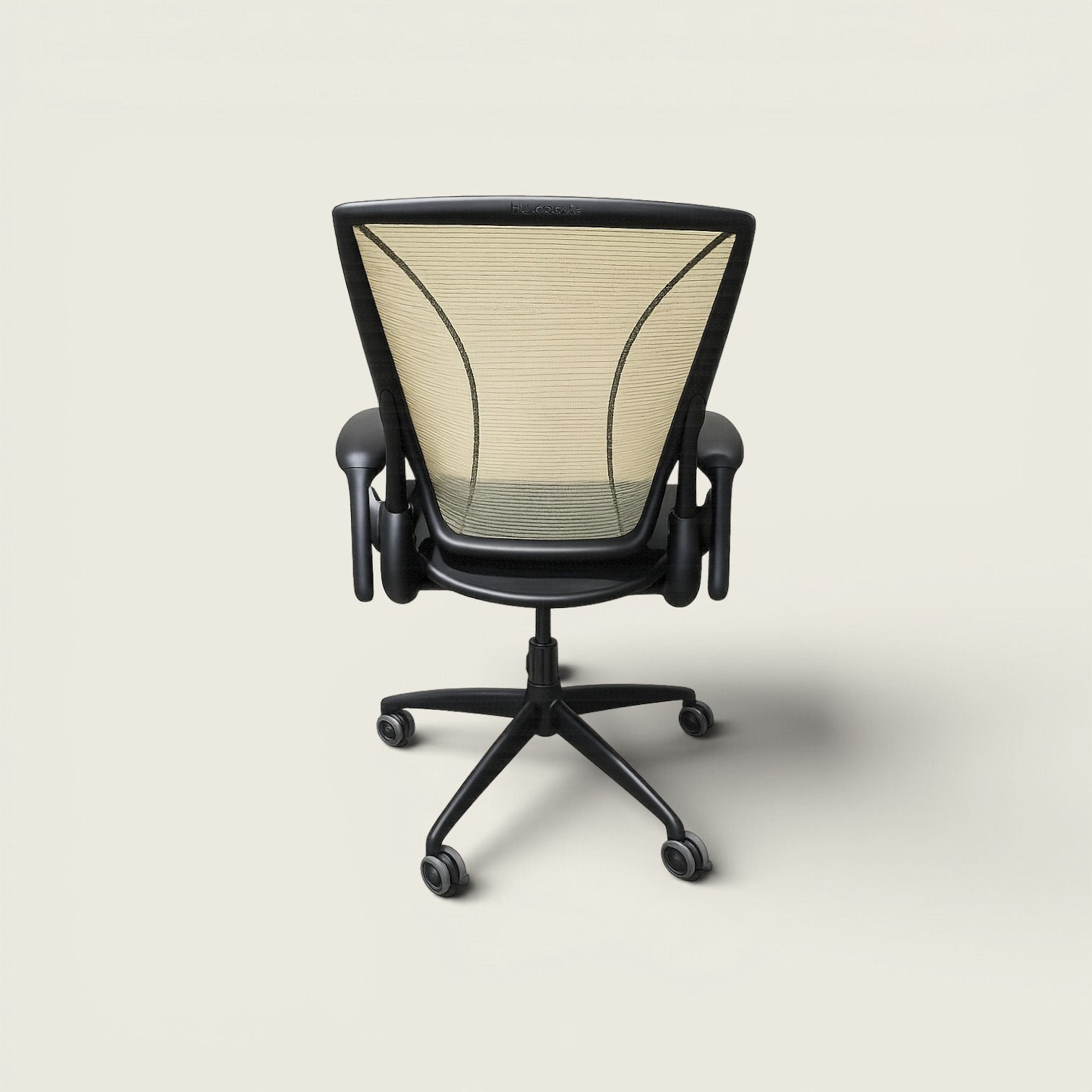 <tc>Humanscale</tc>: <tc>Diffrient World</tc> Bureaustoel in groen gaas - gerenoveerd