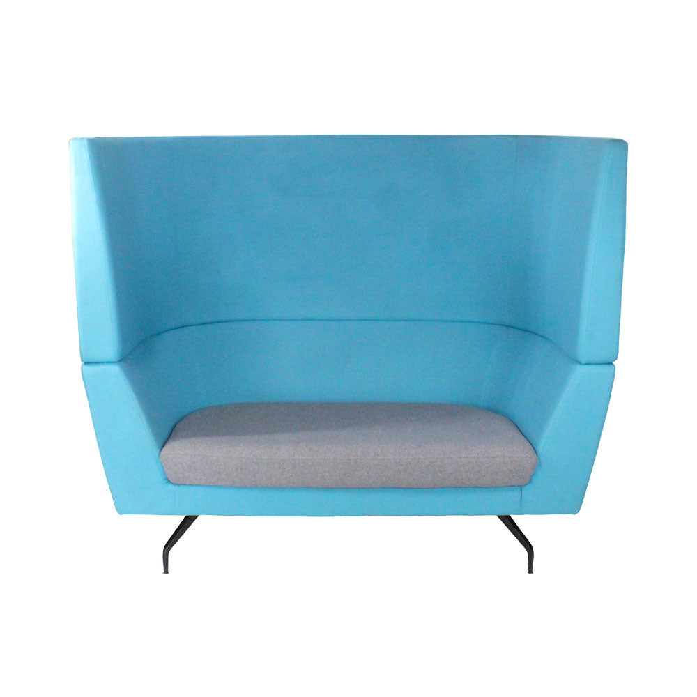Orangebox: Cwtch 03 stoel in blauw - gerenoveerd