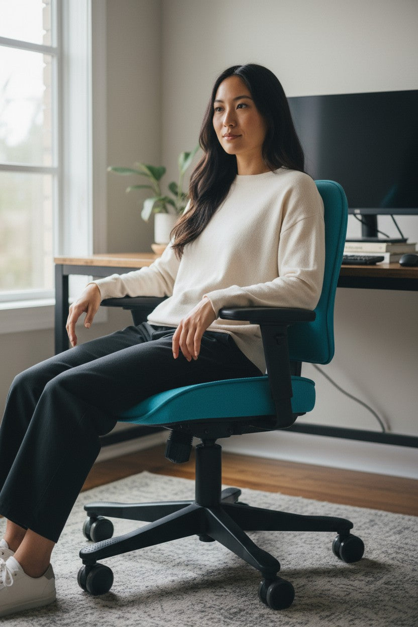 <tc>Kinnarps</tc>: Secretariaatsstoel - Gerenoveerd